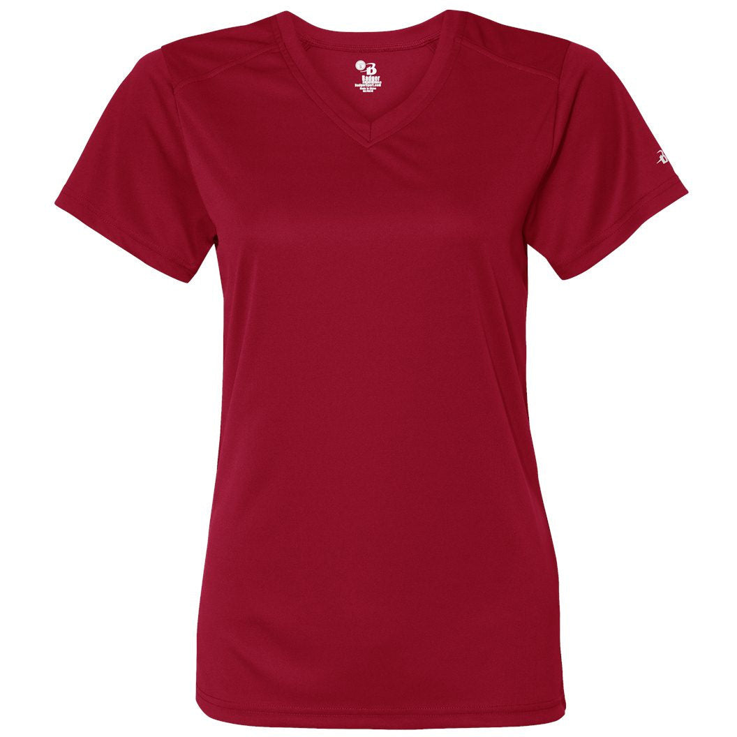 Badger Women’s B-Core V-Neck T-Shirt