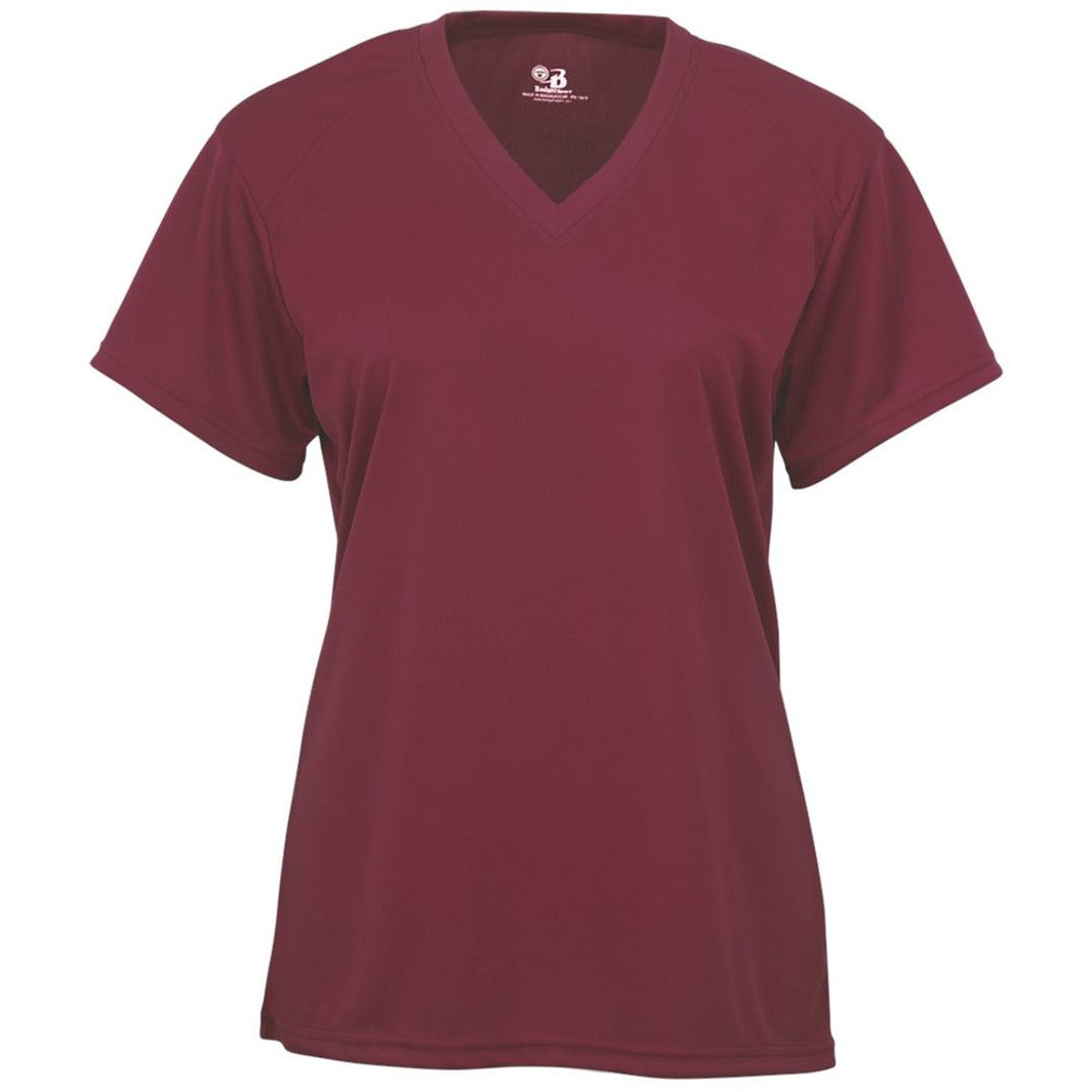 Badger Women’s B-Core V-Neck T-Shirt